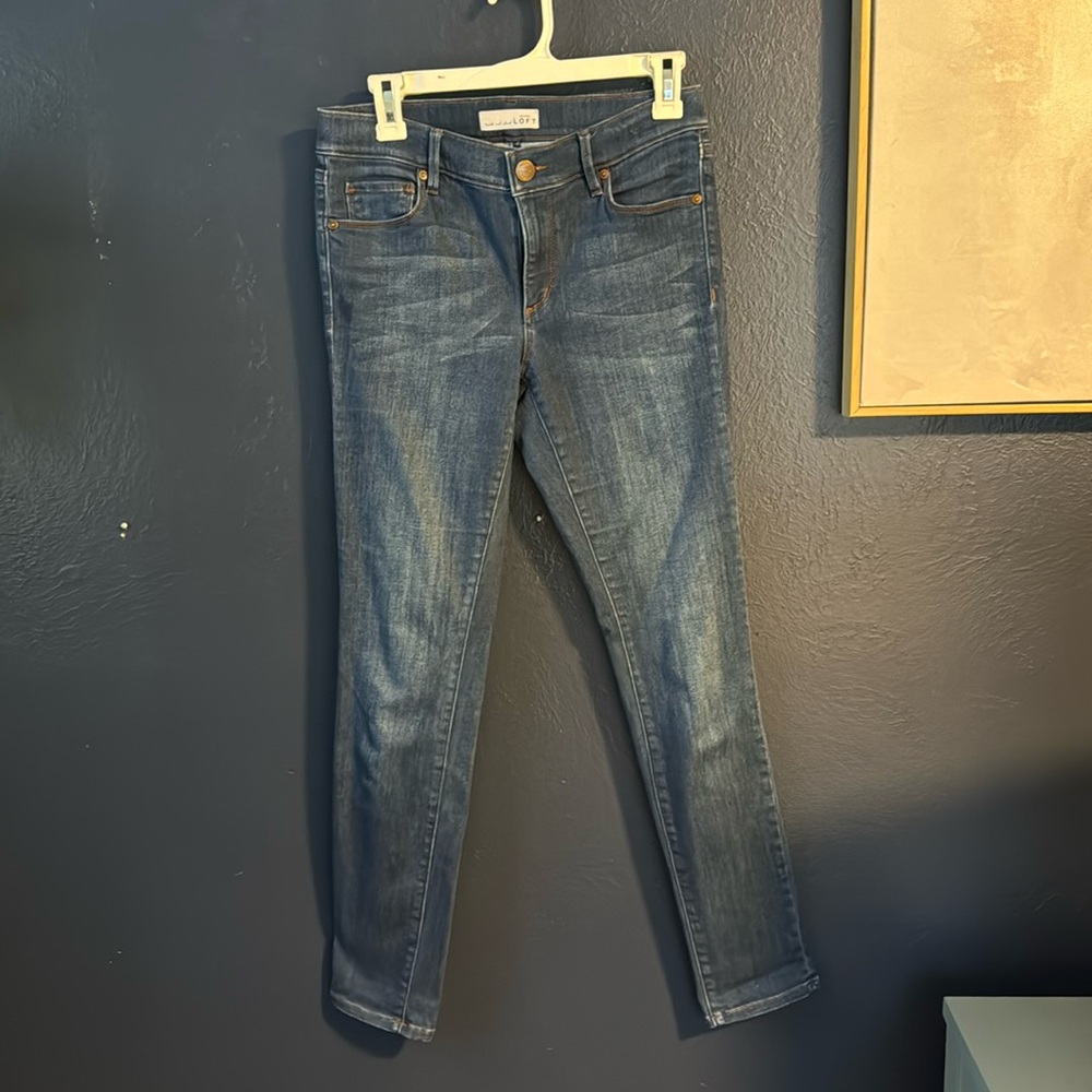 Ann Taylor Loft Jeans size 4/27 Modern Skinny